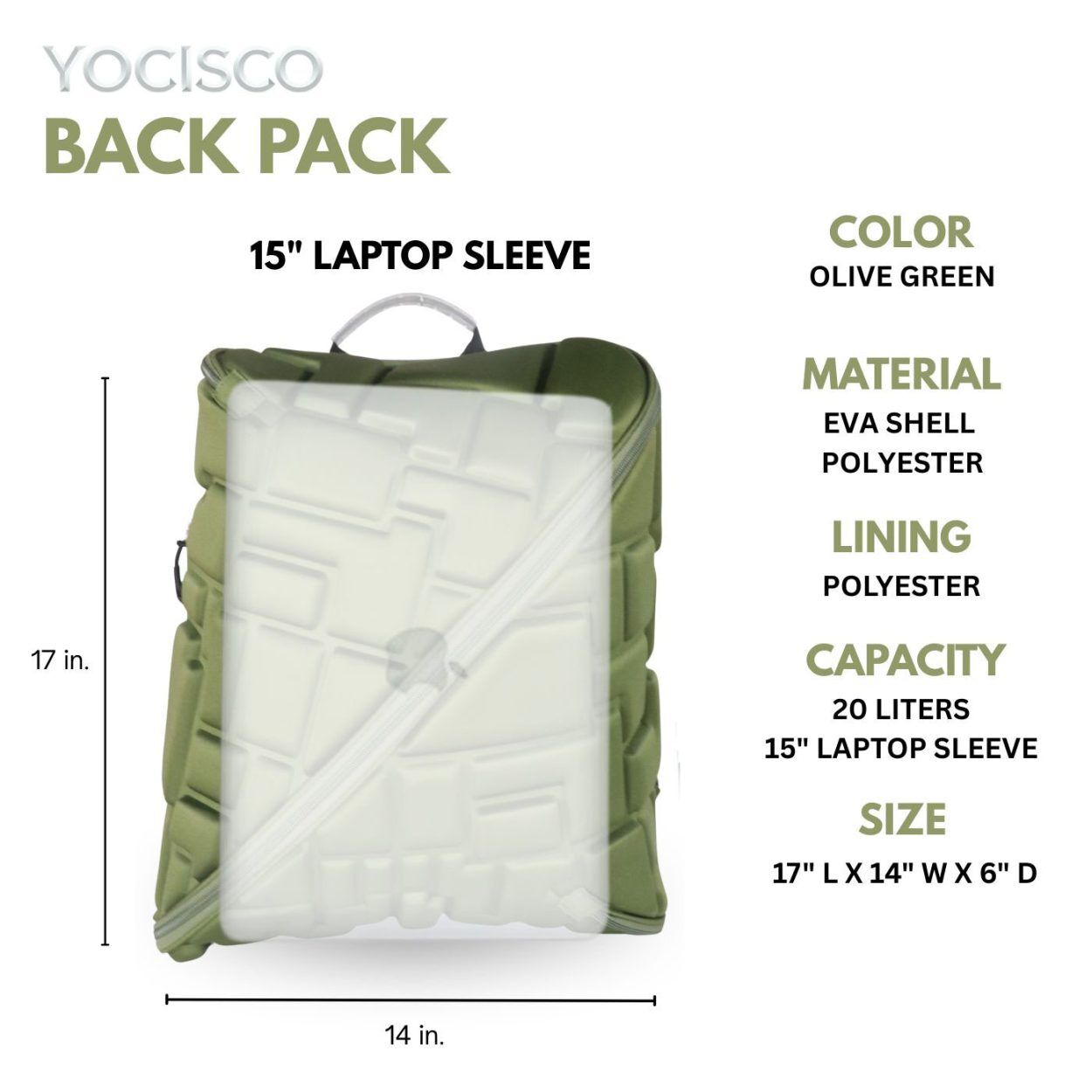 YOCISCO-Gidlock-Backpack-Dimensions